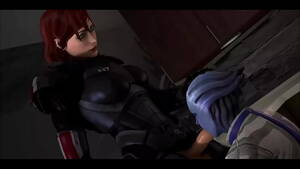 mass effect shemale porn cartoon - Futa love for Shepard - XNXX.COM