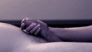 Femdom Handjob Tied - Slave Tied to Bed and made to Cum in Femdom Handjob