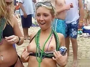 Beach Party Babes Porn - Beach Party with Hot Girls - PornZog Free Porn Clips