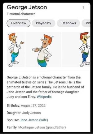Jetsons Pregnant Porn - George Jetson will be born in two months : r/Damnthatsinteresting