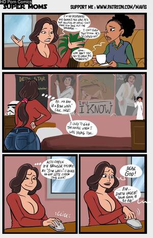 Famous Mother Cartoon Porn Comic - Super Moms comic porn | HD Porn Comics