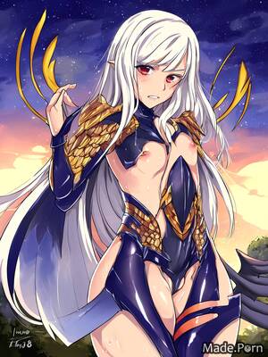 Anime Armored Porn - Porn image of anime cameltoe partially nude long hair small tits full shot  orgasm created by AI