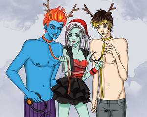 Clawd And Frankie Porn Comics - Happy holidays by aviehudson.