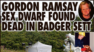 Dwarf Porn Stars - Dwarf porn star eaten by badger. â€œ