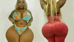 Big Bikini Tit Kim Kardashian Porn - 'African Kim Kardashian' Has 60 INCH Booty | HOOKED ON THE LOOK