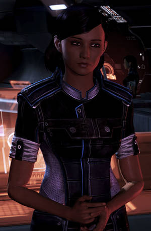 Mass Effect Samantha Traynor Porn - Samantha Traynor (Mass Effect 3) being shy
