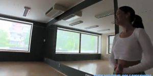 fit british gym - PublicAgent HD Fit British women gets fucked in her new gym