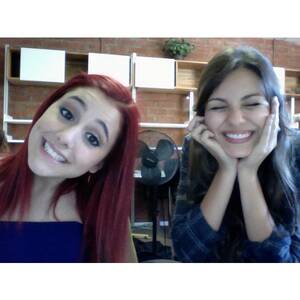 Ariana Grande And Victoria Justice Having Sex - Ariana nd Victoria Ariana Grande Victoria Justice â¤ liked on Polyvore | Victoria  justice, Ariana grande victorious, Ariana grande