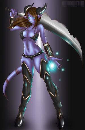 Deviantart Nekochank Sexy - World of Warcraft - Draenei - part 8 - Warcraft Porn