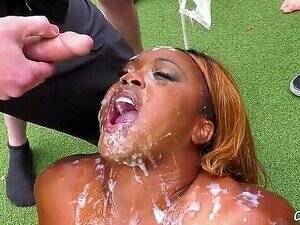 bukkake on black girl - Black Girl Bukkake porn videos at Xecce.com