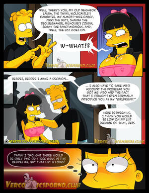 Bart Simpson Girlfriend Porn - There's No Sex Without EX comic porn | HD Porn Comics