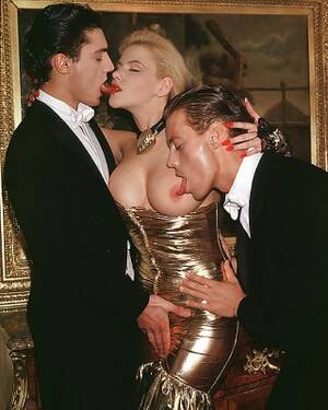 a couple of guys - Blonde in golden dress taking a couple of guys Porn Pictures, XXX Photos,  Sex Images #545851 - PICTOA