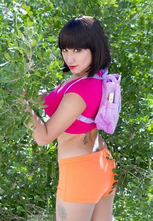 Dora The Explorer Sexy Cosplay - See cute cosplayer Rosanna Rocha as Dora the Explorer. Photography by Alvin  Johnson.
