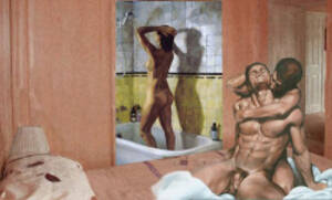 Bisexual Drawings - Bisexual Art Porn Photo Pics