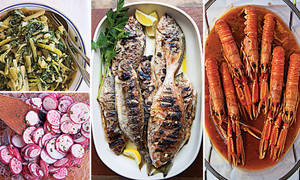 Croatian Cuisine - See the menuâ€”inspired by Croatia's fresh seafood dishesâ€”featuring whole  grilled fish,