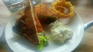 No Food Porn - Photo of Sophie's Bar - Dublin, Republic of Ireland. My very sad BLT  sandwich