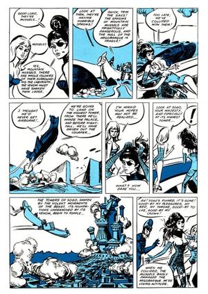 Barbarella Comic Strip Porn - This multi-part comic strip was turned into a graphic album, and then  adapted into a feature film starring Jane Fonda in the title role.  Barbarella ...