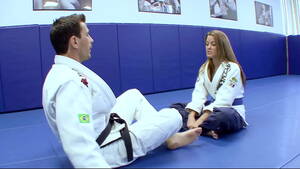 karate trainer - Gym loving blonde Megan Fenox picked up her personal trainer and brought  him home for the day - XNXX.COM