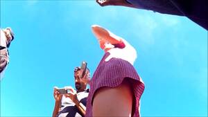 air upskirt - Smart and skilled voyeur films exciting upskirt scene with some amateur  ladies during the air show | AREA51.PORN