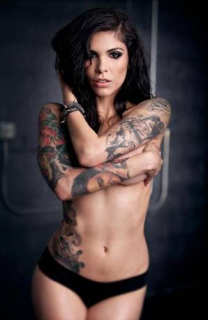 Beautiful Tattooed Women Hot Porn - The tattoo model, Cami Li.
