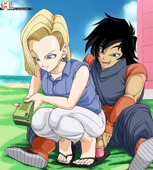 Dbz Feet Porn - One of the best Android 18 foot fetish contentâ€¦ ðŸ¥µ (@RankerH) [Android 18  from Dragon Ball Z] : r/rule34feet