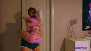 hentai sex line up - Two Horny Futa Babes Play With Her Dicks [ 3D Hentai SEX :X ] watch online