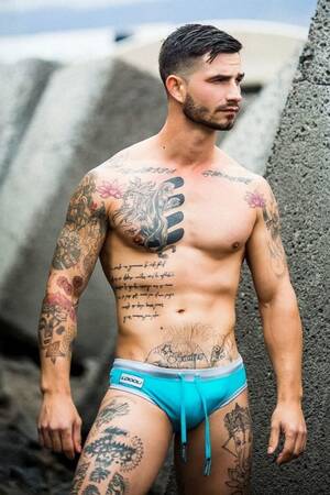 Hetero Male Porn Stars Tattoos - tattooed male pornstars