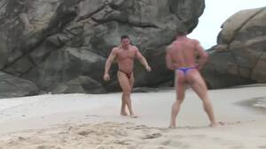 bodybuilding girls sex beach hot - Bodybuilders on Beach watch online