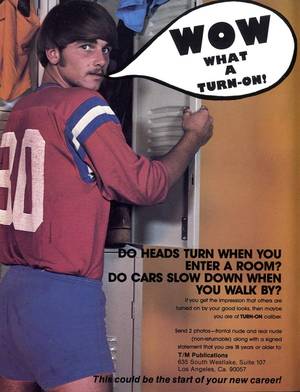 Gay Vintage Porn Photography - Do heads turn when you enter a room?