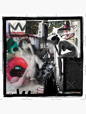 Awesome Nudist Porn - Pop Art, Fashion, Paris, Blurred Memories, Woman, Nude Art, Porn,  Threesome\