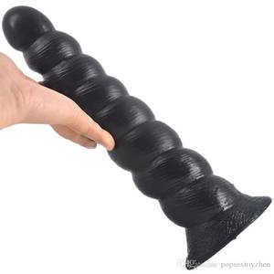 huge silicone anal dildos - 10 Inch Long Anal Dildo Silicone Anal Plug Big Anal Dildo Butt Bead Sex Toys  Gay Anus Sex Products For Men Women Toys Sexy Toys Adult From  Popsextoyzhen, ...