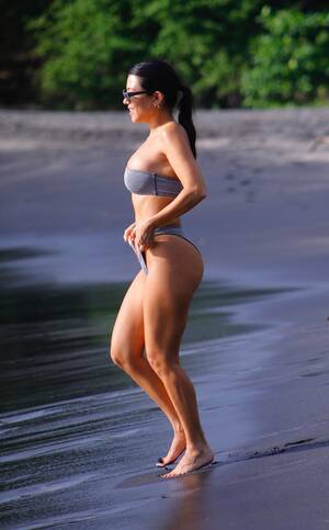 costa rica naked bikini beach - Kourtney Kardashian Sexy In Costa Rica (27 Photos) | #The Fappening