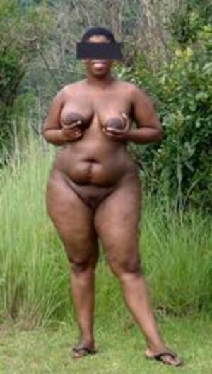 ebony bbw naked outdoors - African bbw anal