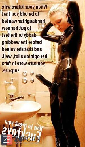 latex strapon captions - Strapon captions - ZB Porn