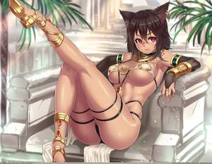 Cat Girl Sex - Anubis cat girl has a sex pair of legs â€“ Hentai â€“ Rule34 â€“ Cartoon Porn â€“  Adult Comics