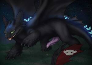 Night Fury Dragon Porn - Toothless on X: \