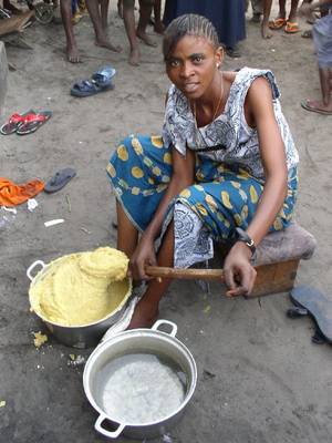 Drc Congo Porn - Kinshasa, Kinshasa - Democratic Republic of Congo -Fufu is a bit like  mashed. Mashed PotatoesCongoAfricaFood PornWhipped Potatoes