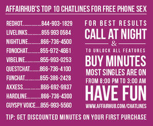 free sex text messaging - List of Best Free Phone Sex Numbers
