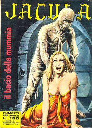 Italian Sci Fi Cartoon Porn - Vintage Italian horror-porn comic book
