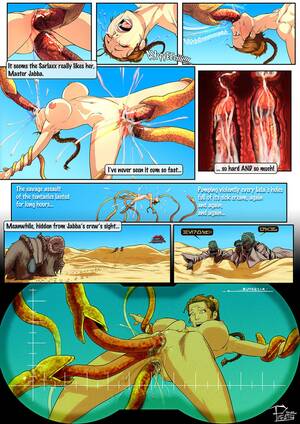 Leia Tentacle Porn - Princess Leia - Sex Toy Porn Comic - Page 006