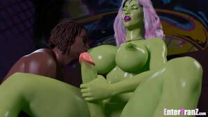 Alien Furry Shemale Porn - Futa Alien Queen fucks BBC Earthling for the first time. - XVIDEOS.COM