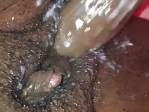 creamy black clit - Ebony big clit orgasim fucking her wet creamy pussy | xHamster