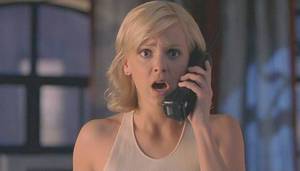 Anna Faris Scary Movie Porn - Back as Cindy Campbell, Faris parodies The Ring and Signs. She admits Scary  Movies have â€œgiven me a career but they've also sort of boxed me in.