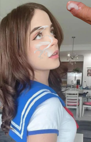 cuban facial cumshot - Sexy Cuban Tiktok girl cum faked - Cum Face GeneratorCum Face Generator