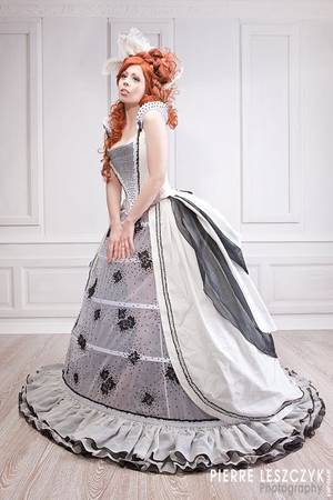 Hoop Skirt Fetish Porn - A dress fit for a courtesan