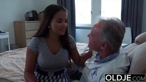 Big Tit Amateur Wife Sex - Amateur wife with big natural tits has sex with white hair grandpa with big  cock - XVIDEOS.COM