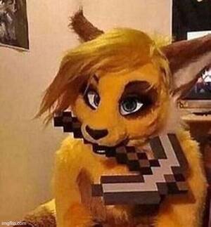 Minecraft Furry Porn - Lets go mining steve~ - Imgflip