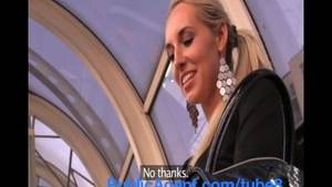 Blondes Sex Outdoor - PublicAgent Bleached blonde babe gets fucked outdoors behind a coach