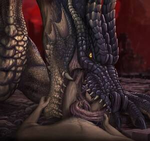 Monster Long Tongue Porn - Rule34 - If it exists, there is porn of it / fatalis, fatalis (monster  hunter) / 6670602