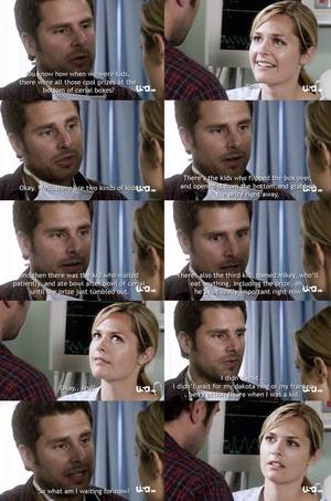 Juliet Psych Tv Show Porn - psych Juliet and shawn. right when hes about to say that he likes her more  than a friend and then chickens out!